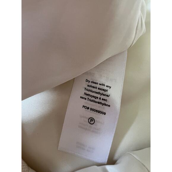 rag & bone Slade Button Front Vest Dress Ivory Women's Size 8 NWT - Picture 5 of 16